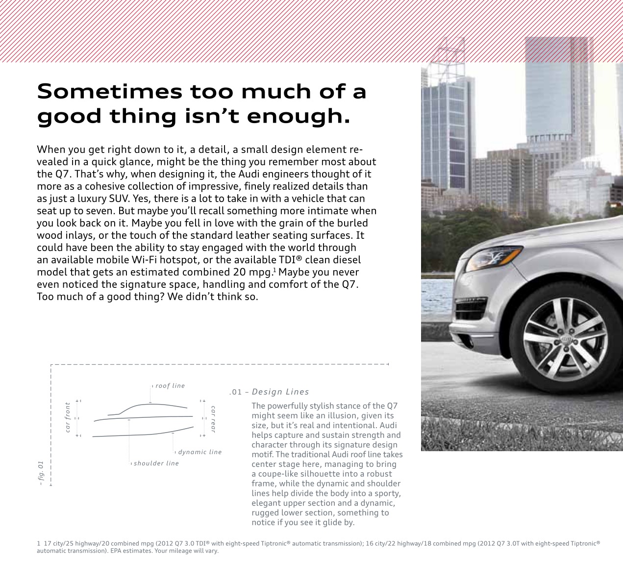 2012 Audi Q7 Brochure Page 2